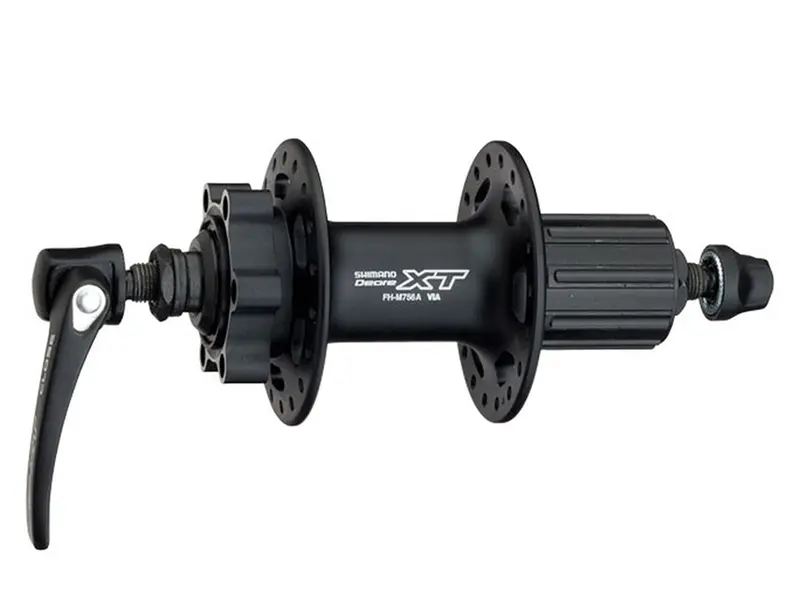 Shimano Xt M756 Mtb Disc Hub - Rear - Black 1