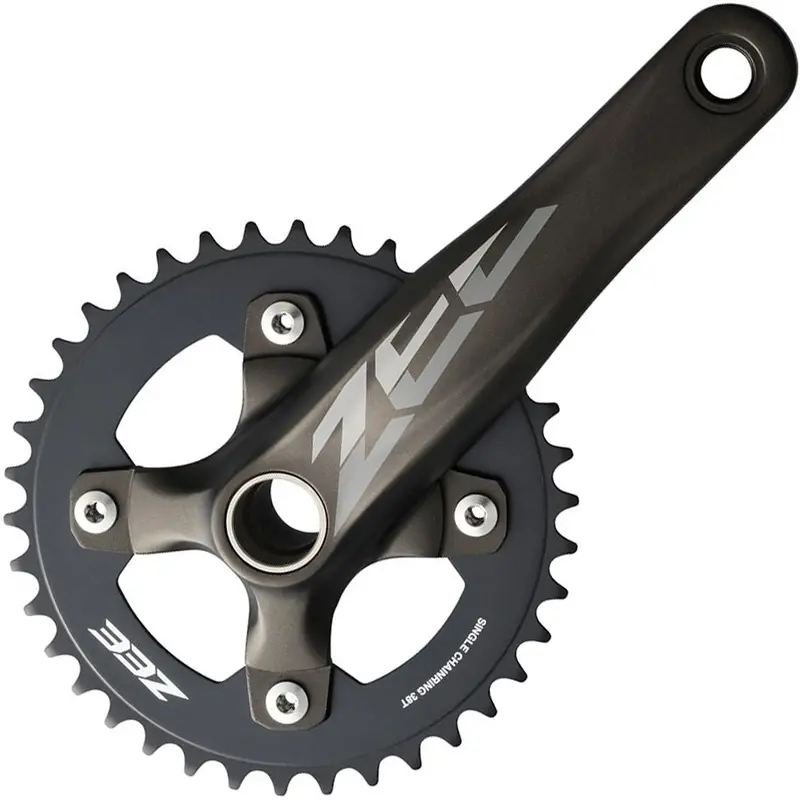 Shimano Zee M640 10 Spd Crankset - Black 1