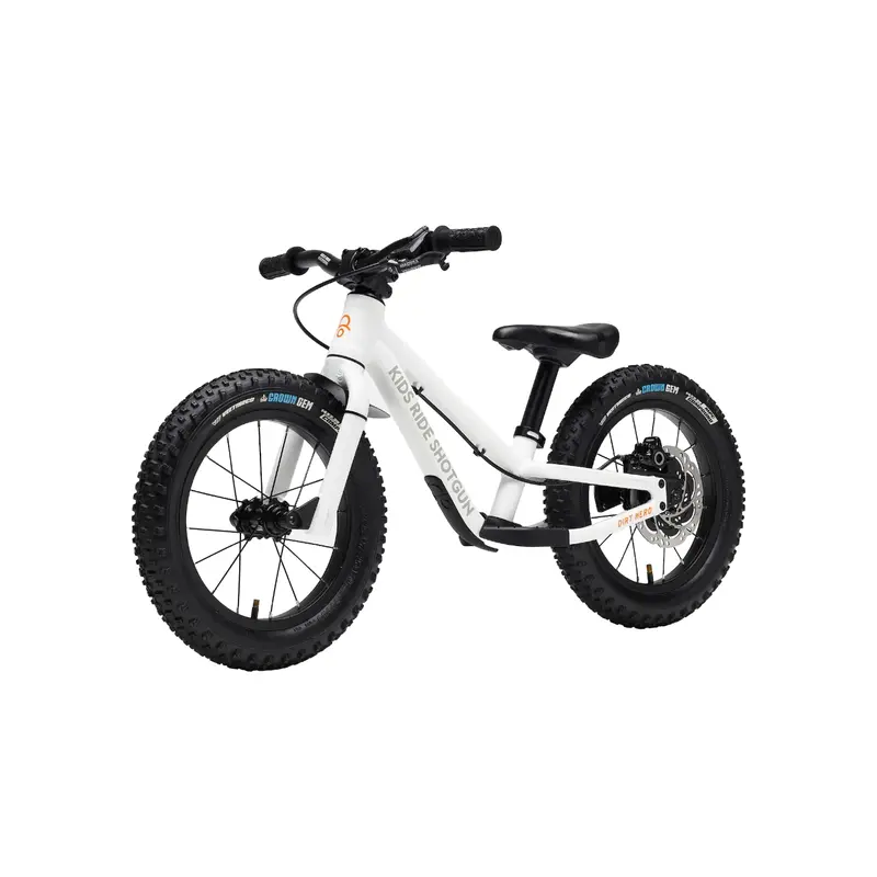 Shotgun Dirt Hero 12" Push Bike With Disc Brake - White 1