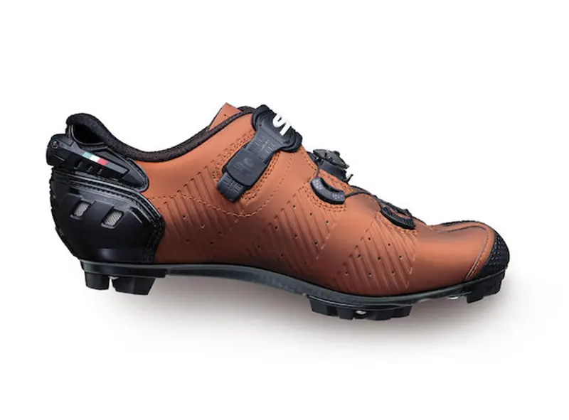 Sidi Drako 2S Clipless Mtb Shoe - Rust-Black 2