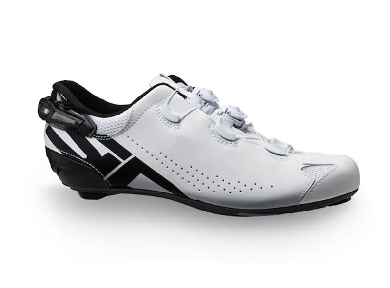 Sidi Shot 2S Road Shoe - White-Black 1