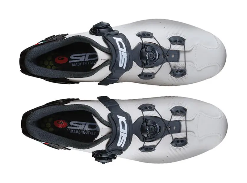 Sidi Wire 2S Road Shoe - White-Black 3