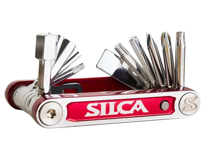 Silca Italian Army Knive - Tredici - Red-Silver 1