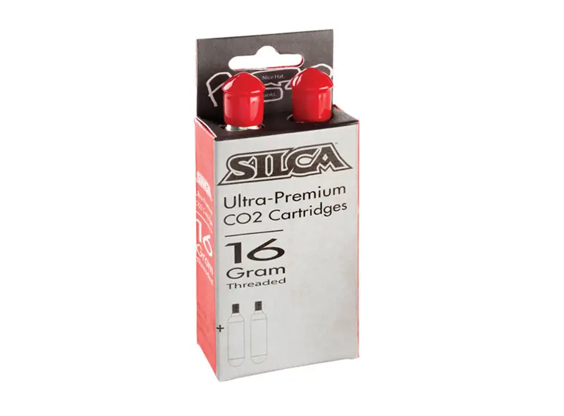 Silca Ultra Premium Threaded Co2 Cartridges - 16Gm 1
