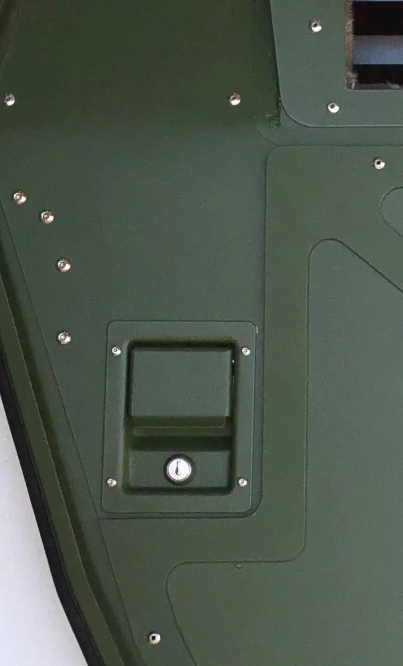 Single Locking Door Handle For Military Humvee H1 Hard Doors 1
