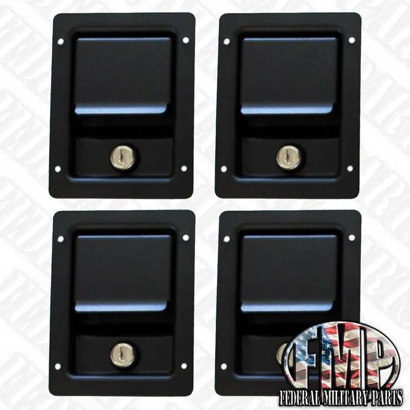 Single Locking Door Handle For Military Humvee H1 Hard Doors 9