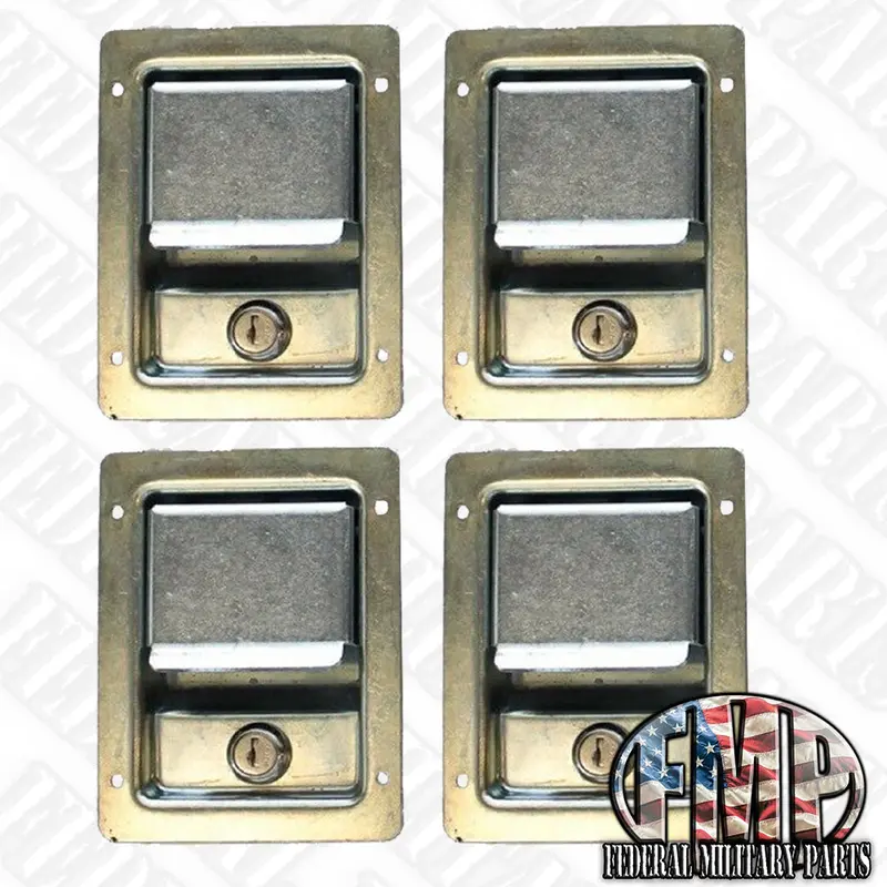 Single Locking Door Handle Latch Fits Humvee / H1 Hard X-Doors M998 10