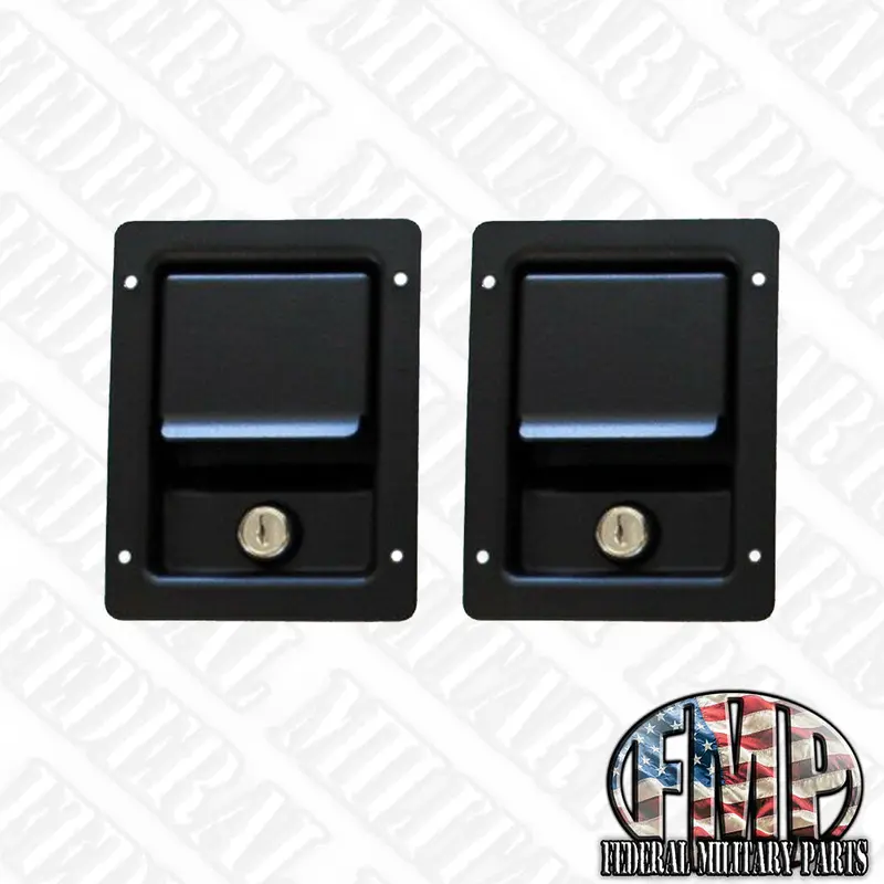 Single Locking Door Handle Latch Fits Humvee / H1 Hard X-Doors M998 5