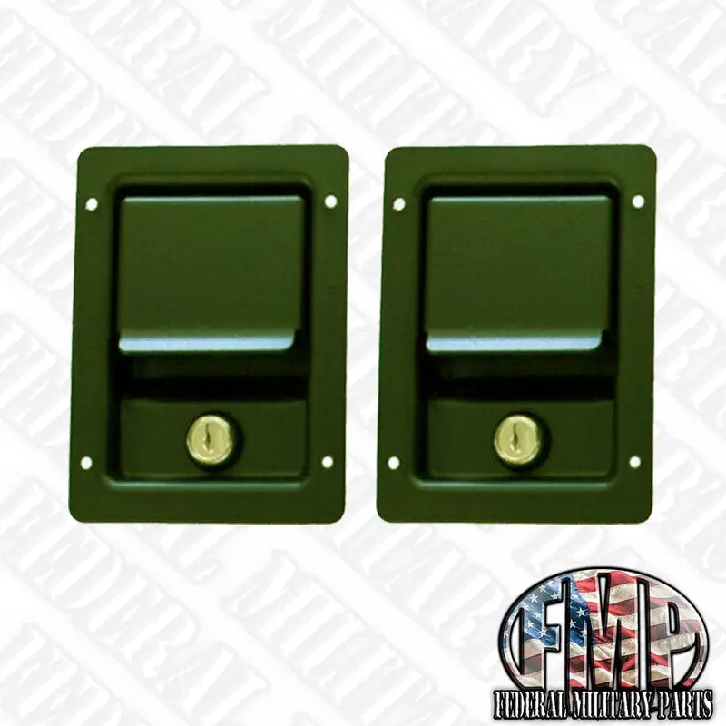 Single Locking Door Handle Latch Fits Humvee / H1 Hard X-Doors M998 6