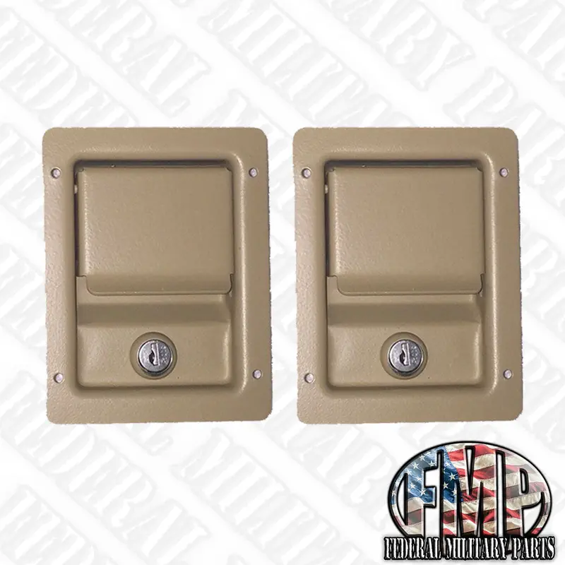 Single Locking Door Handle Latch Fits Humvee / H1 Hard X-Doors M998 7