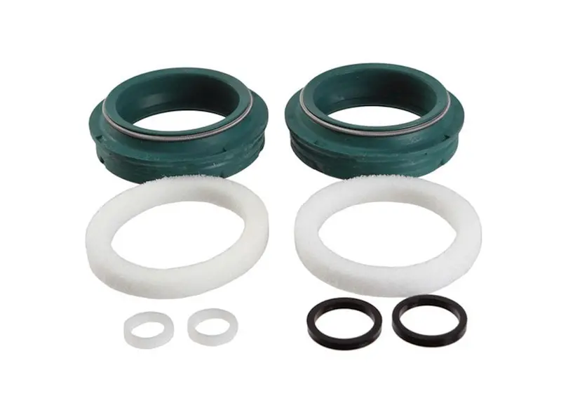 Skf Low-Friction Dust Wiper Seal Kit - Fox 40 - Black - Fits 2016-Current 1