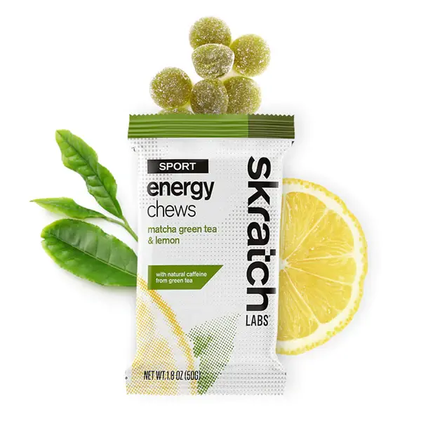 Skratch Labs Sport Energy Chews - Matcha Green Tea & Lemon 2