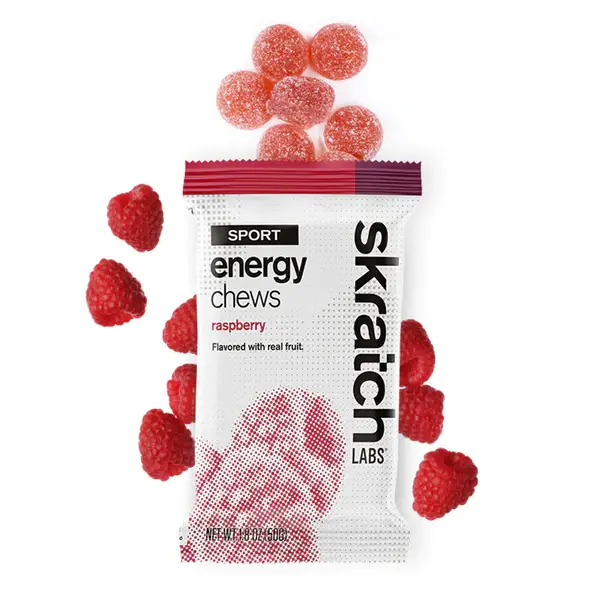 Skratch Labs Sport Energy Chews - Raspberry 2