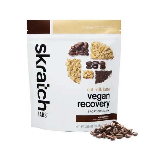Skratch Labs Sport Recovery Drink Mix - Vegan Oat Milk Latte 1