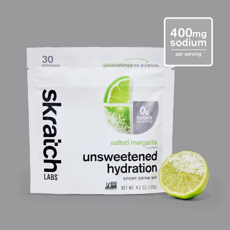 Skratch Labs Unsweetened Sport Hydration Drink Mix - Salted Margarita 2