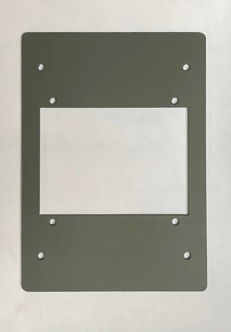Slantback Handle Backing Plate For Military Humvee All Slant Back Models 2