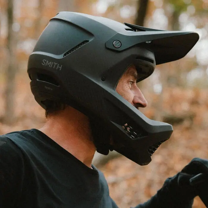 Smith Hardline Mips Carbon Full Face Helmet - Matt Black Carbon 3
