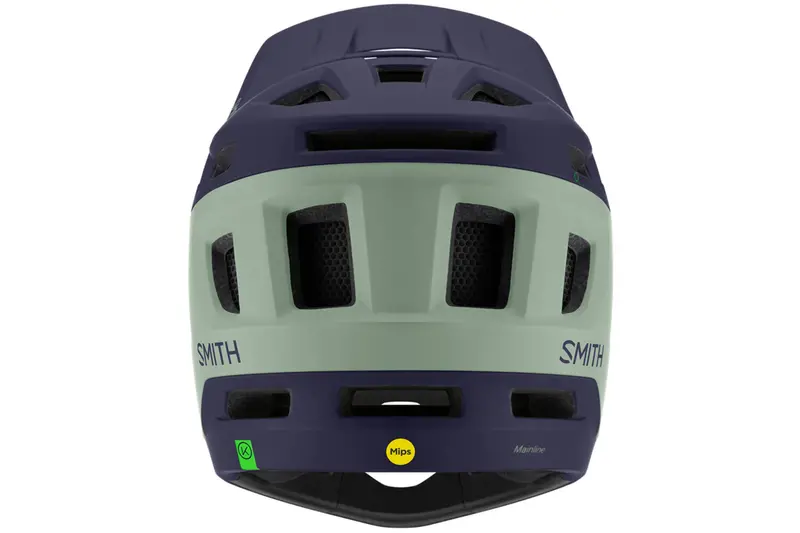 Smith Mainline Mips Full Face Helmet - Matt Midnight Navy-Sagebrush 2