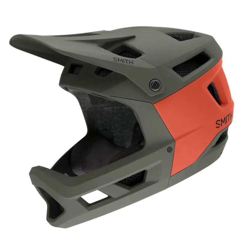 Smith Mainline Mips Full Face Helmet - Matt Sage-Red Rock 1