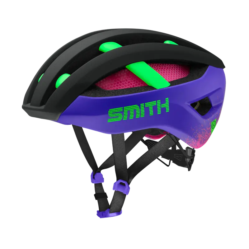 Smith Network Mips Road Helmet - Matte Archive Flamingo 1