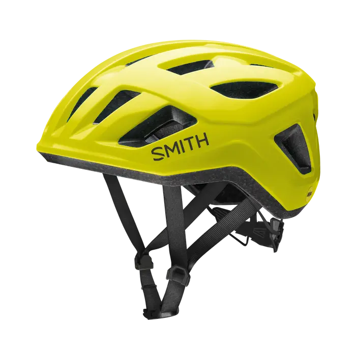 Smith Signal Mips Road Helmet - Neon Yellow 1