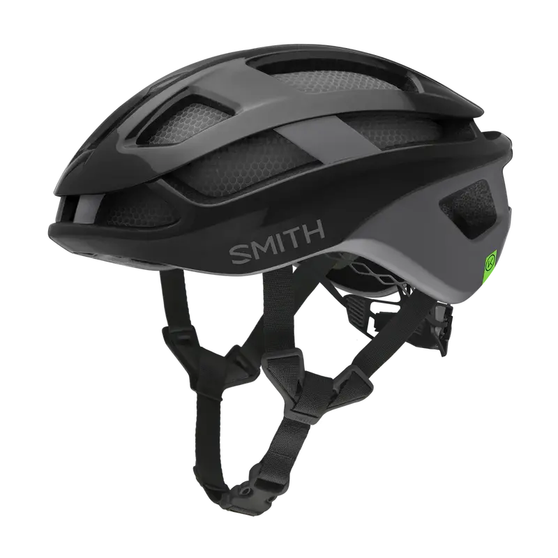 Smith Trace Mips Road Helmet - Black-Matte Cement 1