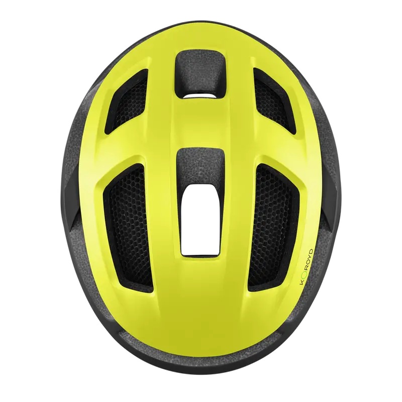 Smith Trace Mips Road Helmet - Matte Neon Yellow Viz 3
