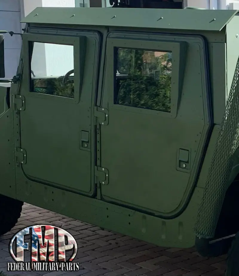 Smooth Hard Doors (No X-Pattern), Set Of 2 Or 4 Choice Of Color Fits Humvee 4