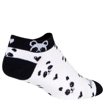 Sockguy 1" Low Cuff Sock - Womens - Panda 1