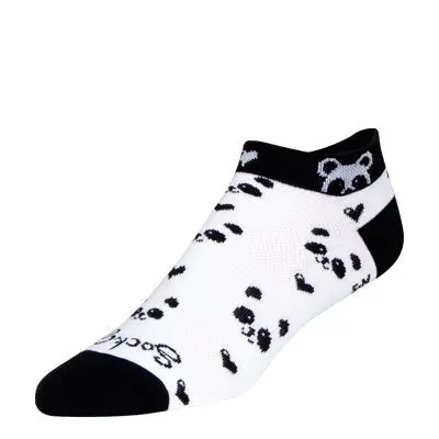 Sockguy 1" Low Cuff Sock - Womens - Panda 2