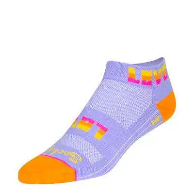 Sockguy 1" Low Cuff Sock - Womens - Sugarcoat 2