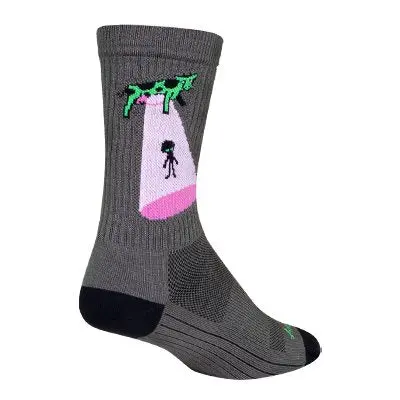 Sockguy 6" Crew Sock - Cowspiracy 1