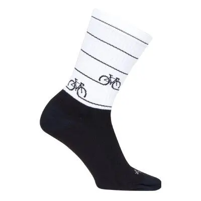 Sockguy 6" Crew Sock - Cyclepath 1