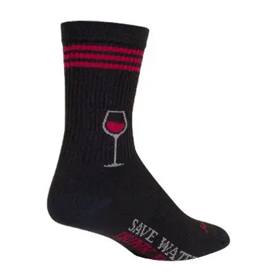 Sockguy 6" Crew Sock - Noir 1