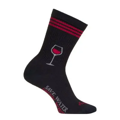 Sockguy 6" Crew Sock - Noir 1