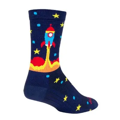 Sockguy 6" Crew Sock - Rocket Socket 1