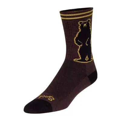 Sockguy 6" Wool Sock - Growl 2