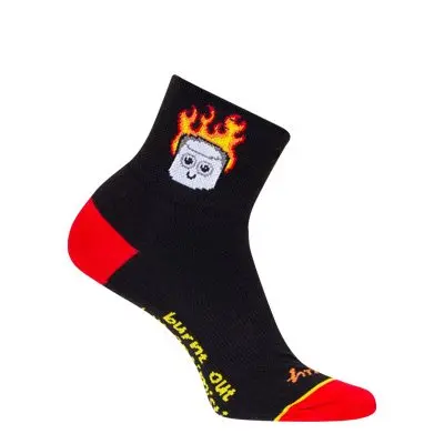 Sockguy Classic 3" Cuff Sock - Burnt Out 1