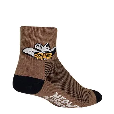 Sockguy Classic 3" Cuff Sock - Meowdy 1