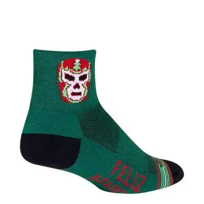 Sockguy Classic 3" Cuff Sock - Santa Libre 1
