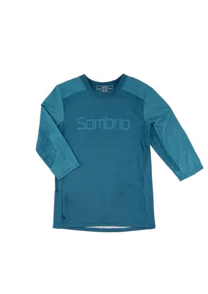 Sombrio Altitude 2 Long Sleeve Mtb Jersey - Boreal Blue-Midnight Blue 1