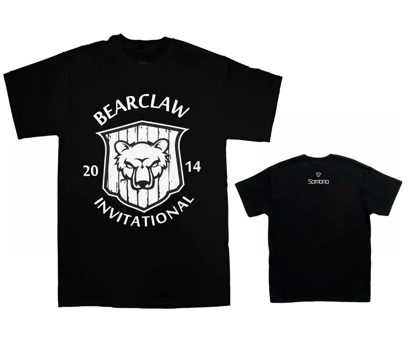 Sombrio Bearclaw Invitational Tee Shirt - Black 1