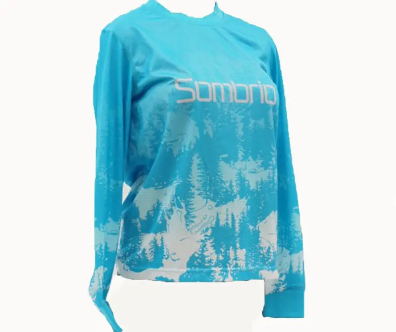 Sombrio Cascadia Long Sleeve Mtb Jersey - Womens - Blue 1