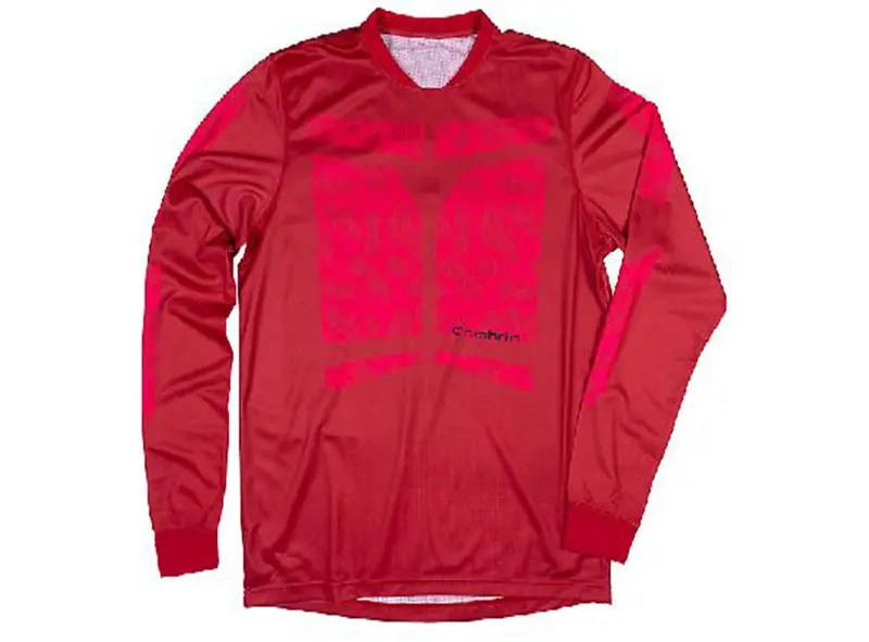Sombrio Duster Long Sleeve Mtb Jersey - Red 1