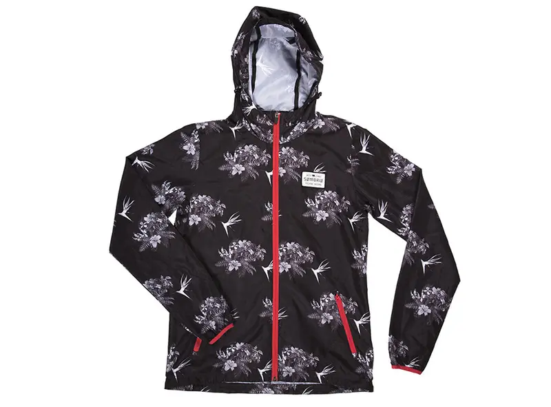 Sombrio Marimba Windproof Cycling Jacket - Womens - Black Floral Print 1