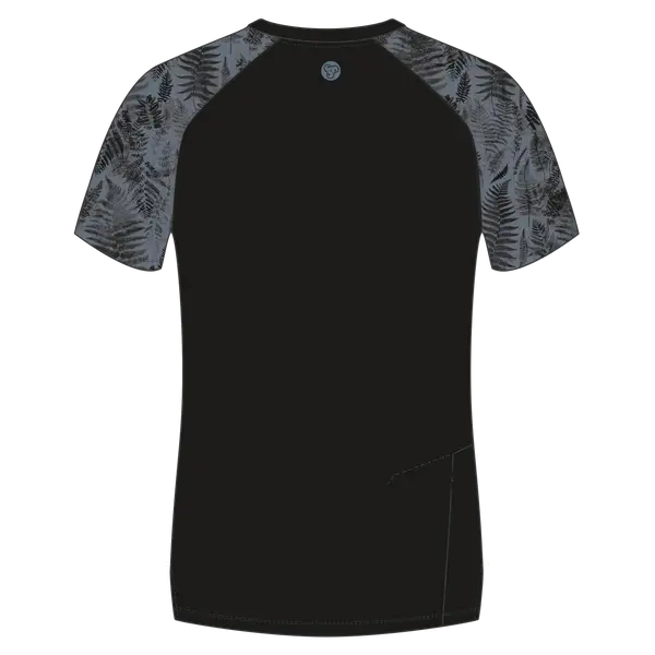Sombrio Ridgeline 2 Short Sleeve Mtb Jersey - Fern Black-Stormy Weather 2