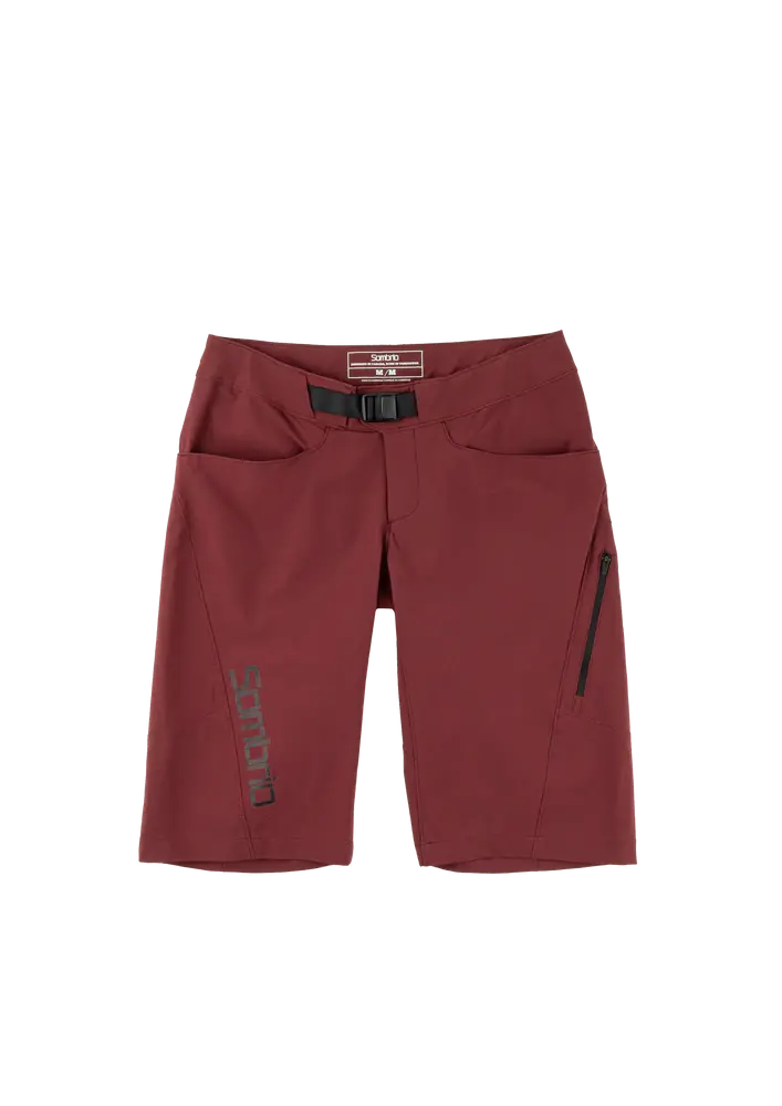 Sombrio V'al 2 Mtb Short - Womens - After Ride Wine 1