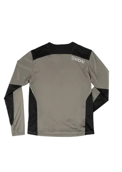 Sombrio Vanquish Long Sleeve Mtb Jersey - Trilogy-Milky Coffee 2