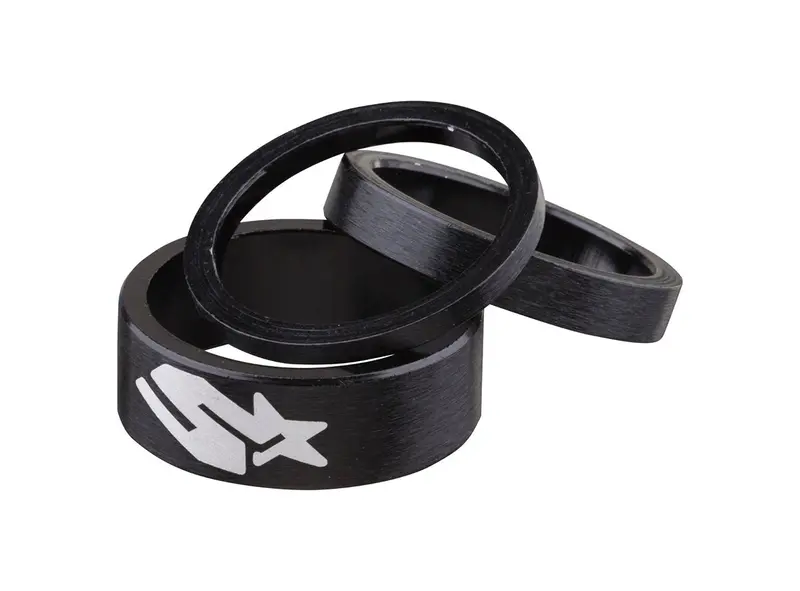 Spank Headset Spacer Kit - Black 1