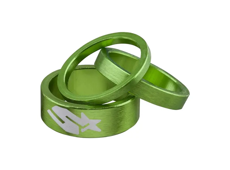 Spank Headset Spacer Kit - Green 1